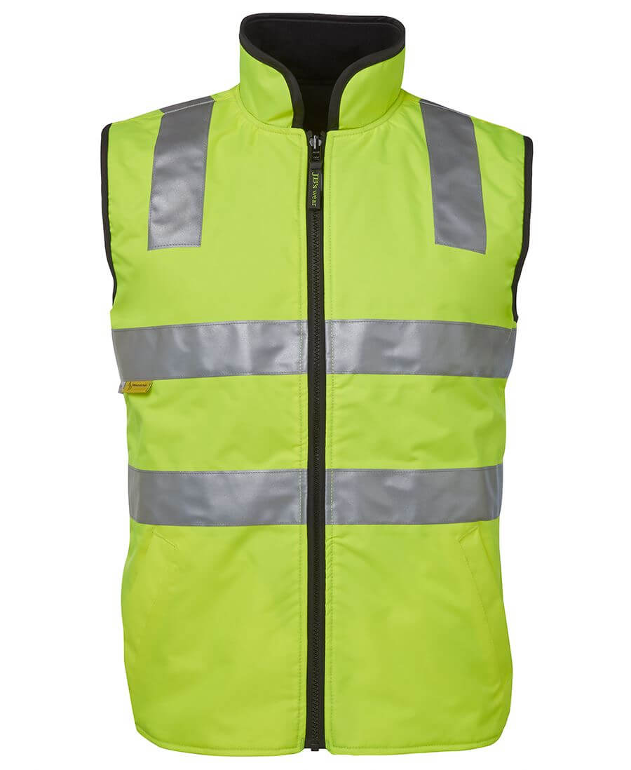 HiVis Reversible (D+N) Thermal Vest Badger Australia