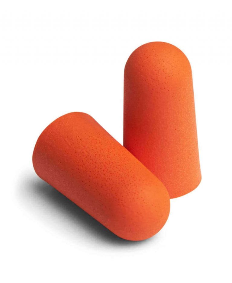 Bullet Shaped Earplugs, Uncorded, Class 5/box200 Badger