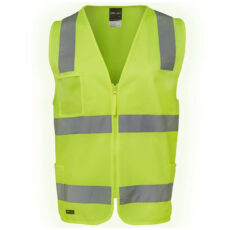 Safety Vest with Zipper & ID Pocket