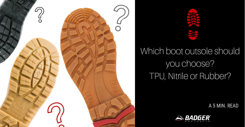 Which boot outsole should you choose 